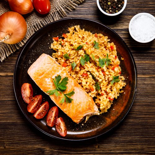 Order Pan Seared Grouper food online from Panama Hatties store, St. Augustine on bringmethat.com