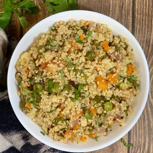 Order Vegetable Quinoa Rice food online from Panama Hatties store, St. Augustine on bringmethat.com