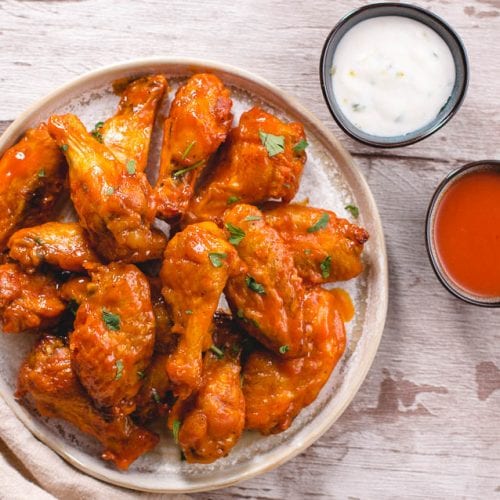 Order Buffalo Wings (10) food online from Anthony Francos store, Paramus on bringmethat.com