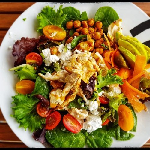 Order Ensalada de Pollo food online from Antigua Guatemala Cafeteria store, Miami on bringmethat.com