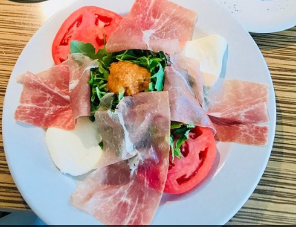Order VERONICA CAPRESE food online from Brasserie Brickell Key store, Miami on bringmethat.com