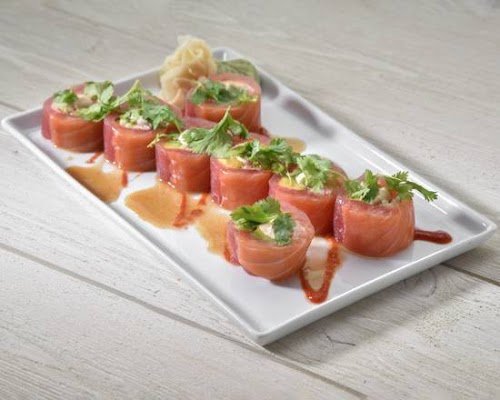 Order Sakura Riceless Roll food online from Lan Pan-Asian Cafe store, Miami on bringmethat.com