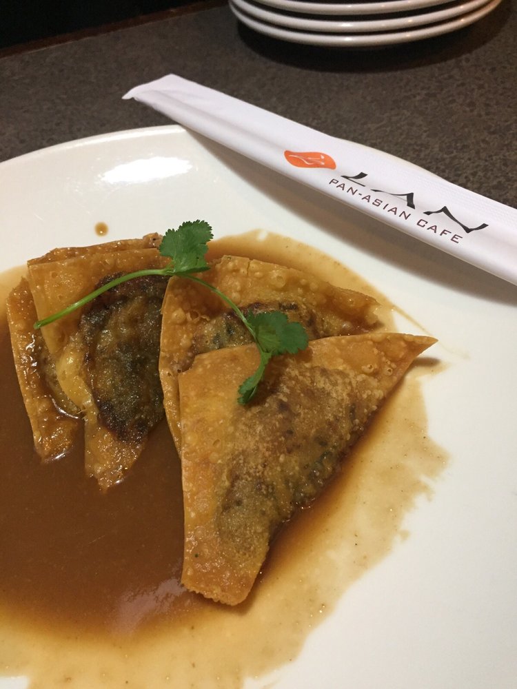 Order Mushroom Wontons food online from Lan Pan-Asian Cafe store, Miami on bringmethat.com