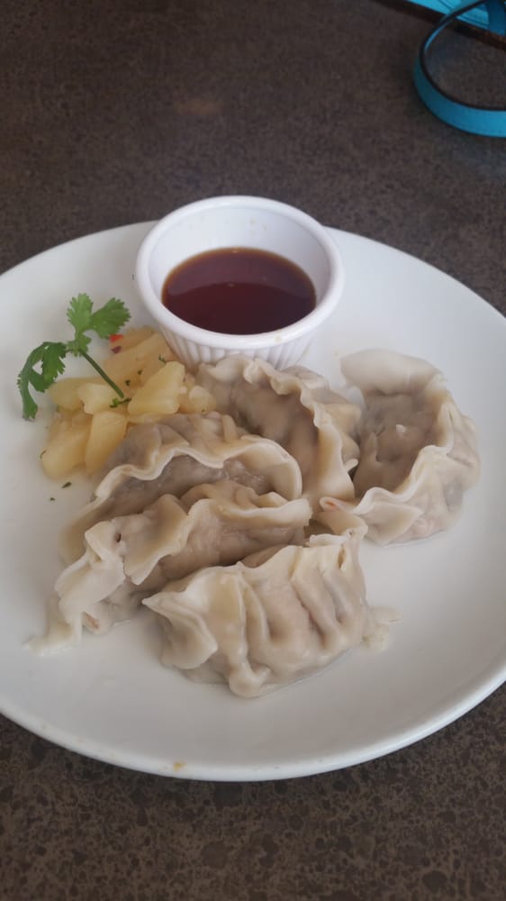 Order Chicken Dumplings food online from Lan Pan-Asian Cafe store, Miami on bringmethat.com
