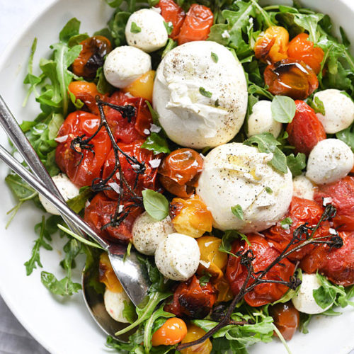 Order Heirloom Tomato & Burrata food online from Essensia Restaurant & Lounge store, Miami Beach on bringmethat.com