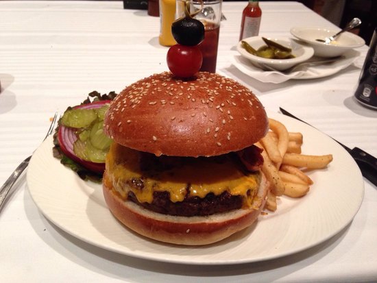 Order The Palms Burger food online from Essensia Restaurant & Lounge store, Miami Beach on bringmethat.com
