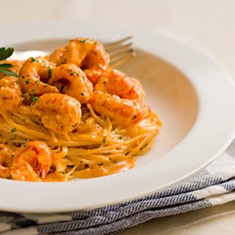 Order Seafood Pasta food online from Essensia Restaurant & Lounge store, Miami Beach on bringmethat.com