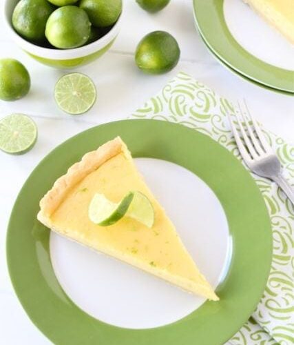 Order Key Lime Tart food online from Essensia Restaurant & Lounge store, Miami Beach on bringmethat.com