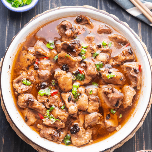 Order Spare Rib Tips with Black Bean Sauce food online from Chen's Garden store, Cape May on bringmethat.com