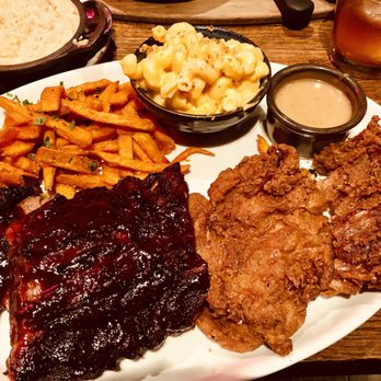 Order  Baby Back Platter for 4 food online from Shorty's Bar-b-q store, Doral on bringmethat.com