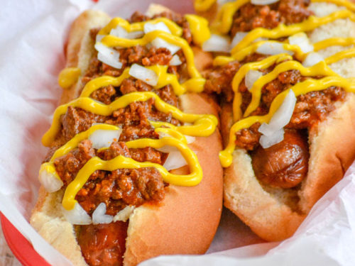 Order Perros Calientes y Frijoles food online from Shorty's Bar-b-q store, Doral on bringmethat.com