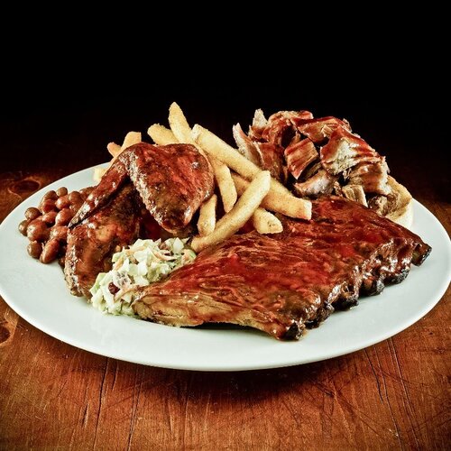 Order Combo de Costillitas para 4 food online from Shorty's Bar-b-q store, Doral on bringmethat.com