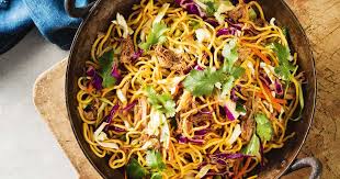 Order Roast Pork Lo Mein food online from No. 1 Chinese Restaurant store, Long Beach on bringmethat.com
