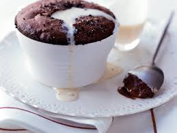Order Chocolate Souffle with Cream Anglaise food online from Maison Blanche store, Longboat Key on bringmethat.com