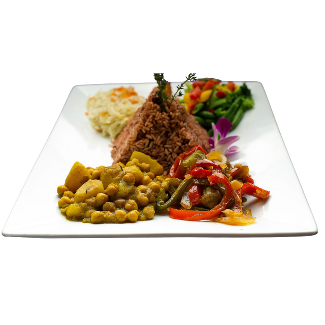 Order Curry Chickpea - Wednesdays Only food online from Island Flavors and Tings store, Gulfport on bringmethat.com