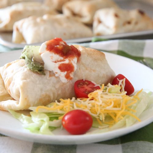 Order Chimichanga food online from La Hacienda store, Americus on bringmethat.com