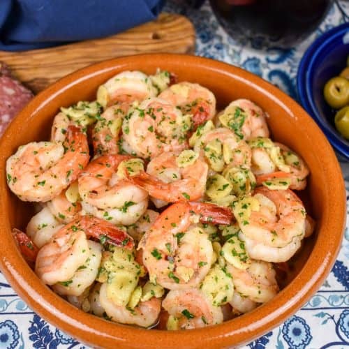 Order Camarones Al Mojo De Ajo food online from La Hacienda store, Americus on bringmethat.com