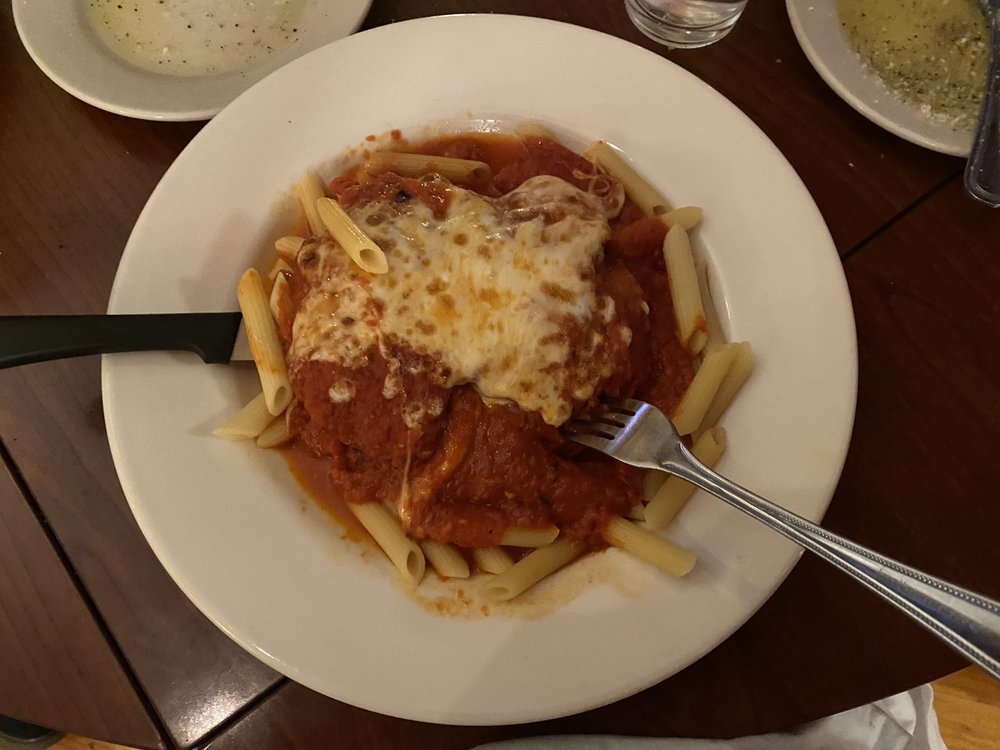 Order CHICKEN PARMIGIANA SANDWICH food online from Gatto's Italian Restaurant & Bar store, Tinley Park on bringmethat.com