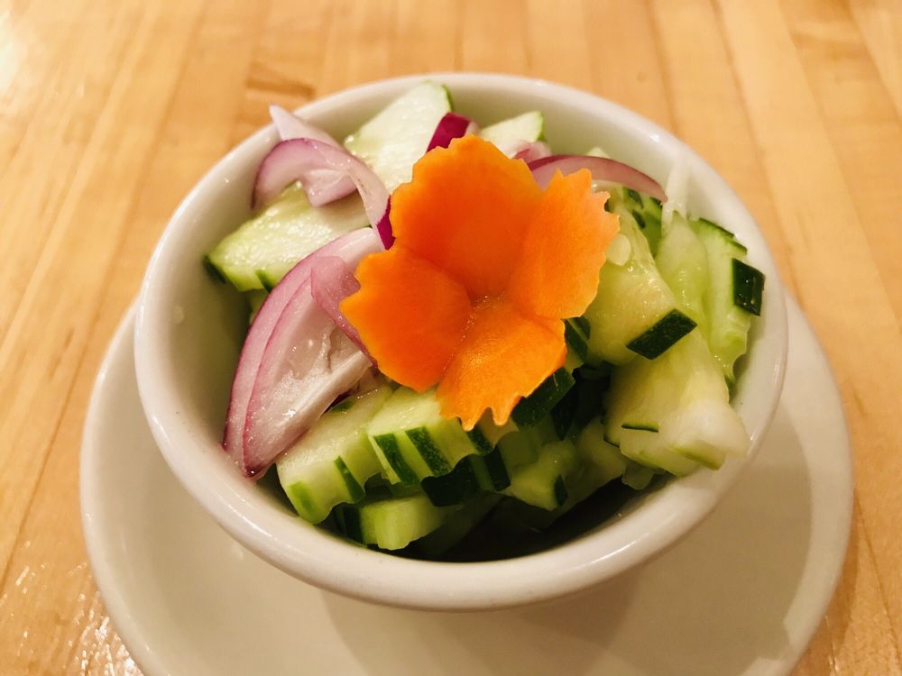 Order Cucumber Salad food online from Lai Thai Restaurant store, Morton Grove on bringmethat.com