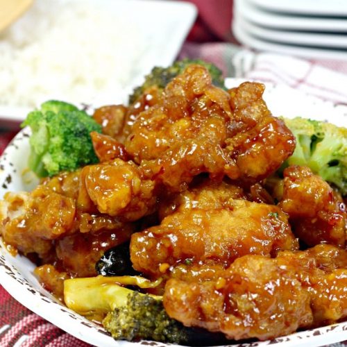 Order Orange Chicken* food online from Great Wall Restaurant store, Rockford on bringmethat.com