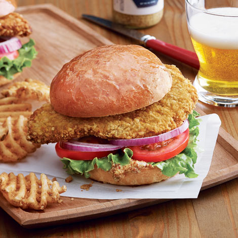 Order Big Hillbilly Royale Fried Pork Chop Sandwich food online from Lotawata Creek store, Fairview Heights on bringmethat.com