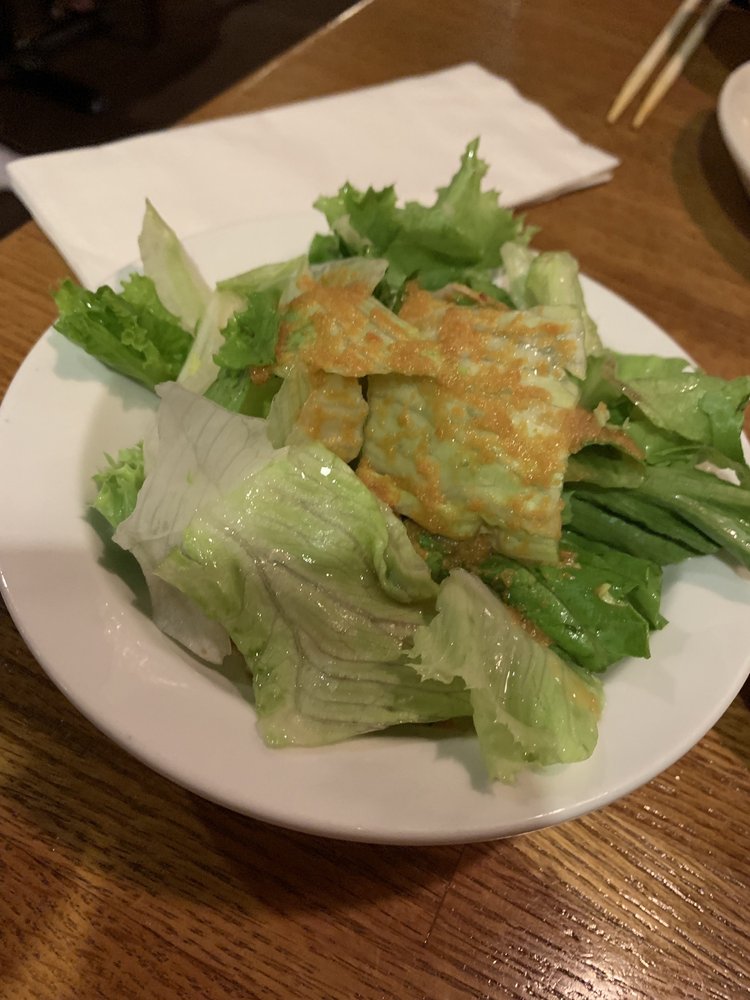 Order Tossed Salad food online from Sakura Japanese Restaurant store, Indianapolis on bringmethat.com