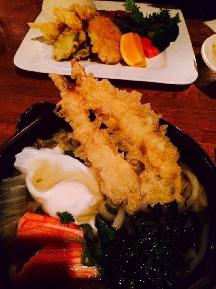 Order Tempura Udon (Soba) Dinner food online from Sakura Japanese Restaurant store, Indianapolis on bringmethat.com