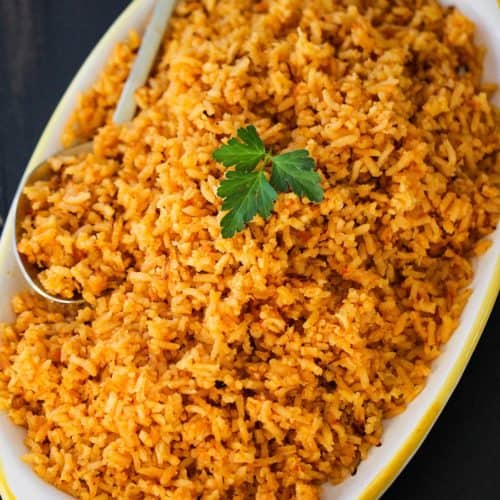 Order Mexican Rice food online from El Rodeo store, Richmond on bringmethat.com