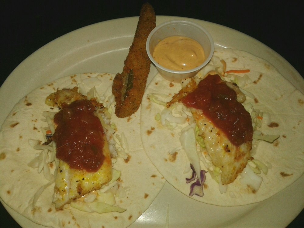 Order Fish Tacos food online from 915 Pub & Grill store, Fort Thomas on bringmethat.com