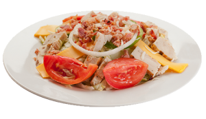 Order Grilled Chicken Salad food online from Gino's Pizza and Spaghetti House store, Saint Albans on bringmethat.com