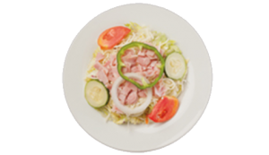 Order Deluxe Ham & Cheese Salad food online from Gino's Pizza and Spaghetti House store, Saint Albans on bringmethat.com