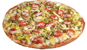 Order Deluxe Pizza food online from Gino's Pizza and Spaghetti House store, Saint Albans on bringmethat.com