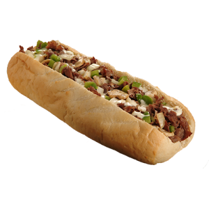 Order Philly Steak Sandwich food online from Gino's Pizza and Spaghetti House store, Saint Albans on bringmethat.com
