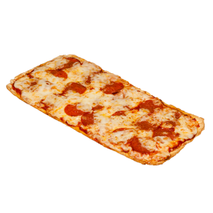 Order 1-Topping Flat Bread food online from Gino's Pizza and Spaghetti House store, Saint Albans on bringmethat.com