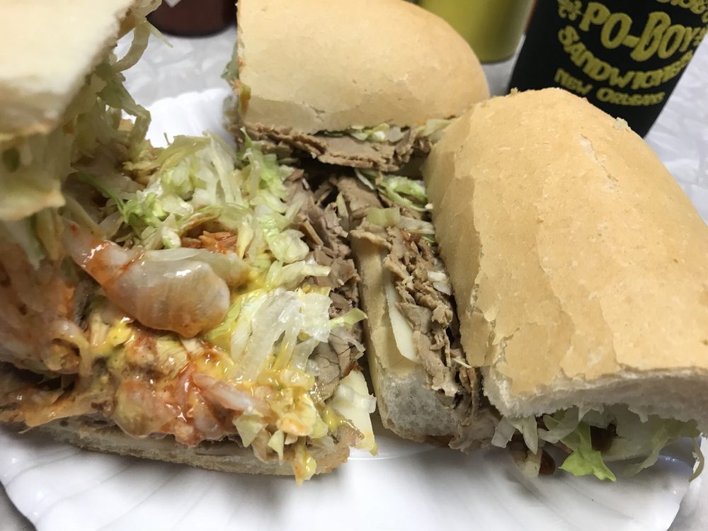 Order Roast Beef + Swiss food online from Domilise's Po-Boy & Bar store, New Orleans on bringmethat.com