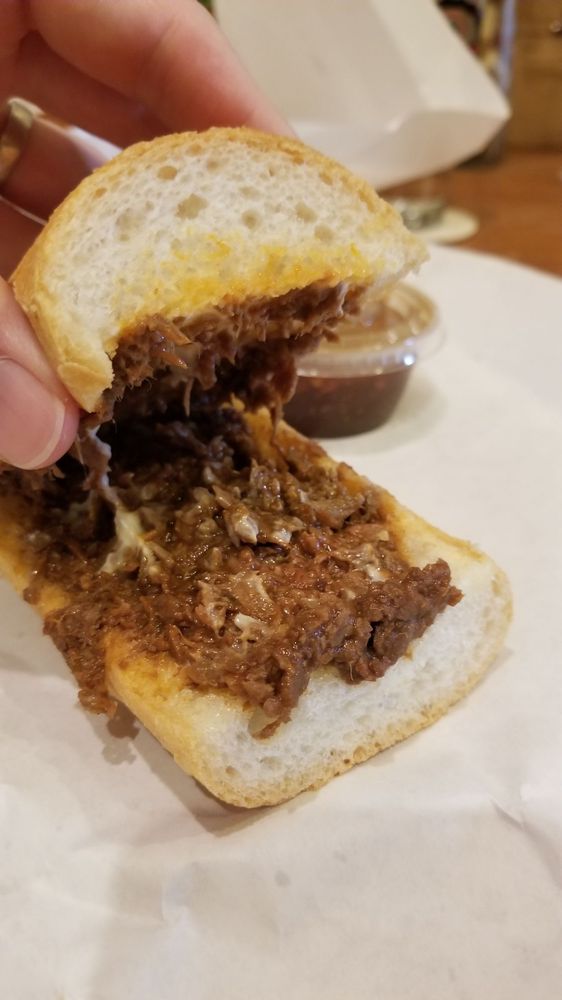 Order Barbecued Beef food online from Domilise's Po-Boy & Bar store, New Orleans on bringmethat.com