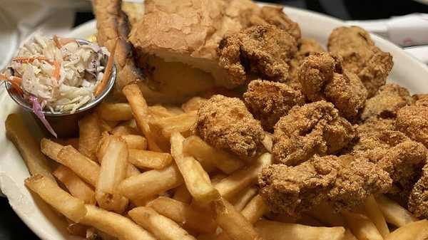 Order Oyster Po Boy food online from Herby-K's Restaurant store, Shreveport on bringmethat.com