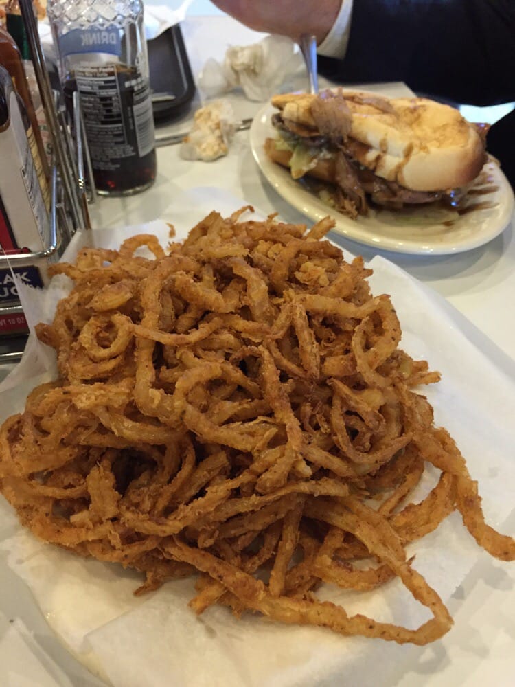 Order Onion Rings food online from Rocky & Carlo's Restaurant & Bar store, Chalmette on bringmethat.com
