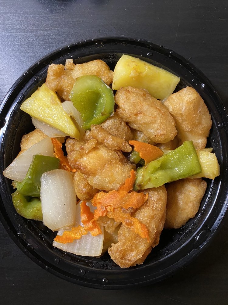 Order Sweet Sour Chicken food online from House of Foong Lin store, Bethesda on bringmethat.com