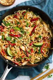 Order Grilled Chicken Pad Thai food online from Thai Cafe store, Howell on bringmethat.com