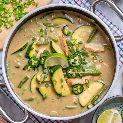 Order Green Curry food online from Elephant Thai Restaurant store, Richmond on bringmethat.com