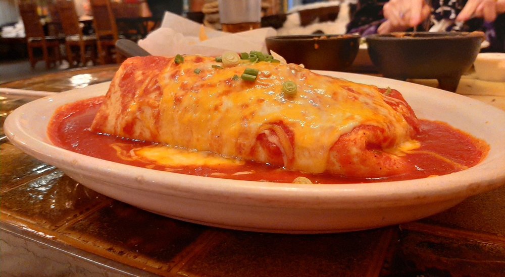 Order Ultimate Burrito food online from Cantina Mexican Grill store, Grand Rapids on bringmethat.com