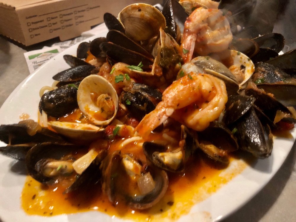 Order Frutti Di Mare food online from Primo Pizza store, Virginia Beach on bringmethat.com