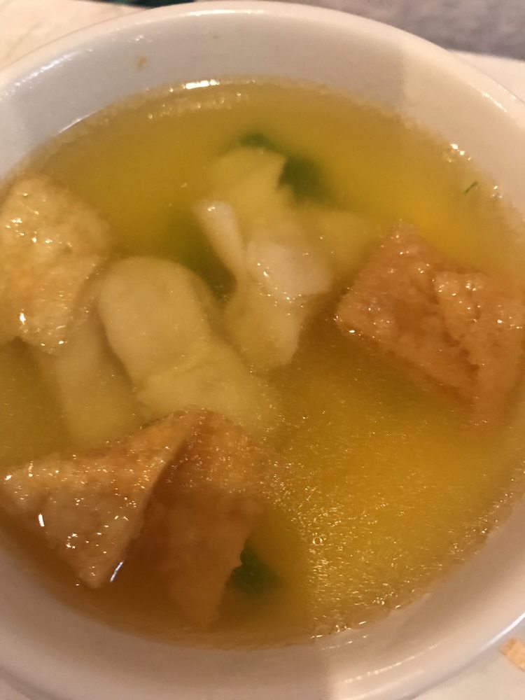 Order Wonton Soup food online from Golden City Restaurant store, Madison Heights on bringmethat.com
