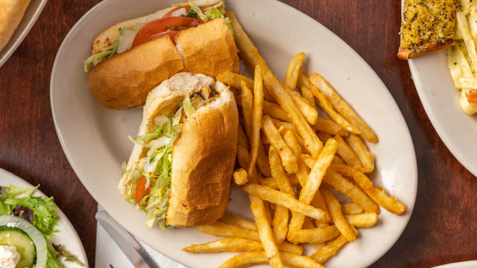 Order Grilled Chicken Wrap food online from Brickhouse Tavern store, Newport News on bringmethat.com