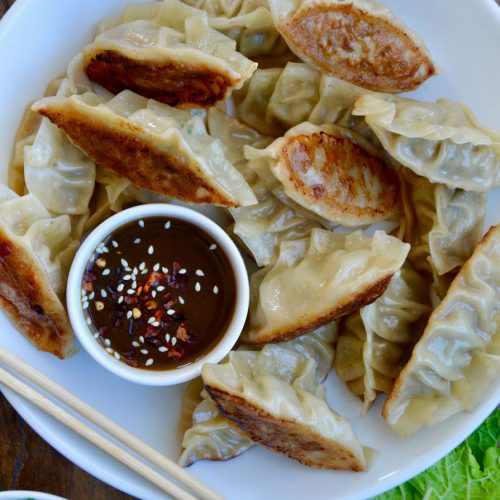 Order Potstickers food online from Wok in the Park store, St Louis Park on bringmethat.com