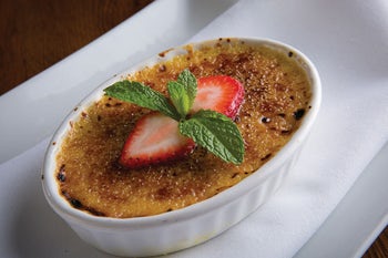 Order Creme Brulee food online from Biaggi's store, Maple Grove on bringmethat.com