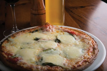 Order GF Margherita Pizza food online from Biaggi's store, Maple Grove on bringmethat.com