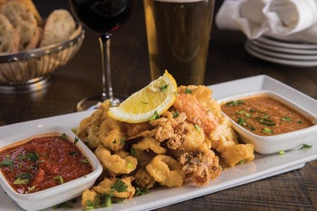 Order Calamari Fritti food online from Biaggi's store, Maple Grove on bringmethat.com