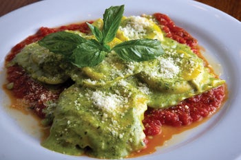 Order Ravioli Quattro Formaggi food online from Biaggi's store, Maple Grove on bringmethat.com